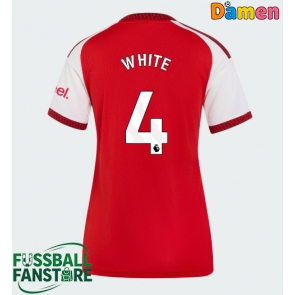 Arsenal Ben White #4 Replik Heimtrikot Damen 2026-27 Kurzarm